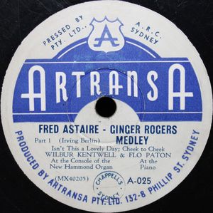 Wilbur Kentwell And Flo Paton – Fred Astaire - Ginger Rogers Medley