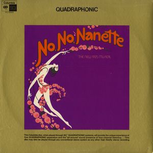 No, No, Nanette cover