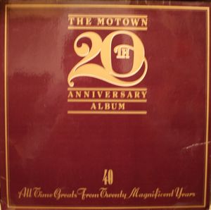 The Motown 20th Anniversary Album cover