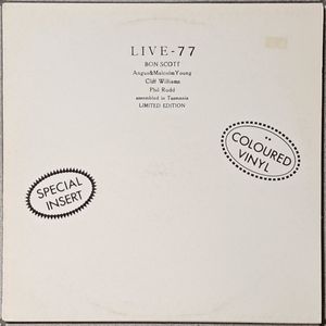 Live - 77 cover