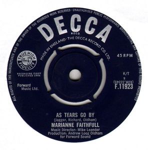 As Tears Go By cover