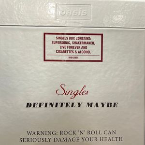 Definitely Maybe Singles cover
