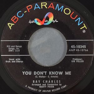 You Don't Know Me / Careless Love by Ray Charles