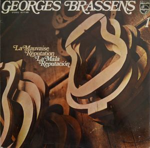Georges Brassens – 1- La Mauvaise Réputation = La Mala Reputación