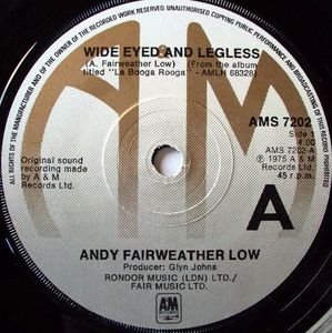 Wide Eyed And Legless cover