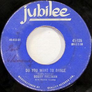 Bobby Freeman – Do You Want To Dance