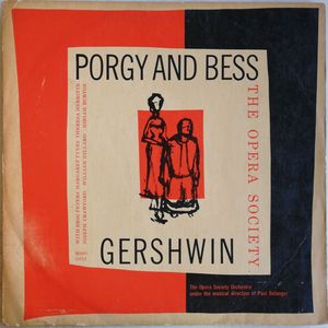 George Gershwin ,With Brock Peters, Margaret Tynes, Theresa Merrit, Joseph Crawford, William Dillard, Miriam Burton, The Opera Society Orchestra, Paul Belanger – Porgy And Bess