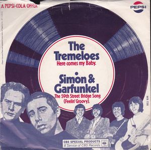 The 59th Street Bridge Song (Feelin' Groovy) / Here Comes My Baby by Simon & Garfunkel /  The Tremeloes