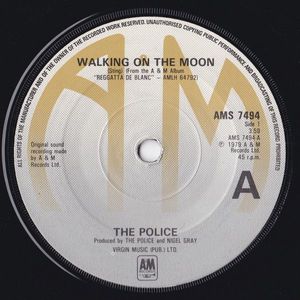 Walking On The Moon cover