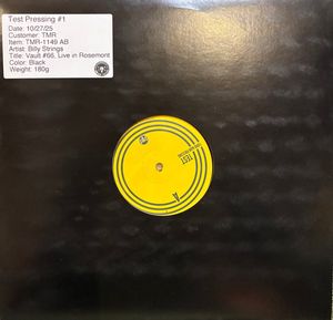 Live In Rosemont + The Self-Titled EP by Billy Strings