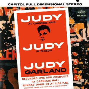 Judy At Carnegie Hall - Judy In Person cover