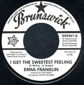 Erma Franklin / LaVern Baker – I Get The Sweetest Feeling / I'm The One To Do It