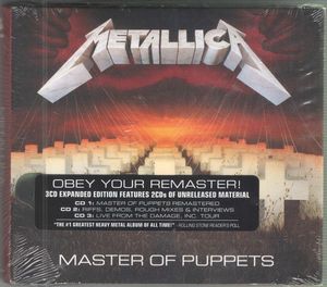Master Of Puppets cover