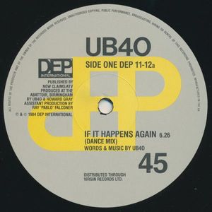 UB40 – If It Happens Again (Dance Mix)