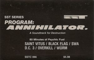 Program: Annihilator cover