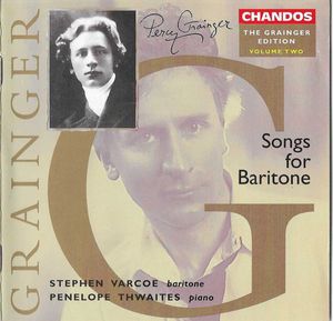 Grainger: Songs for Baritone cover