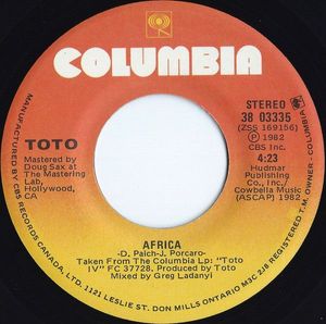 Toto – Africa