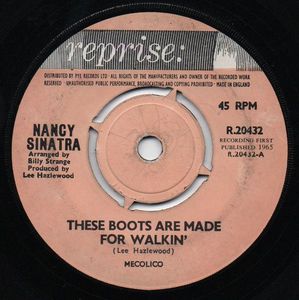 These Boots Are Made For Walkin' cover