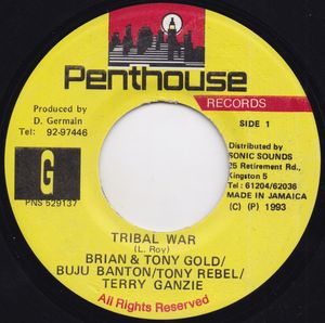 Brian & Tony Gold / Tony Rebel / Buju Banton / Terry Ganzie – Tribal War
