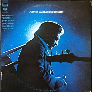 Johnny Cash At San Quentin cover