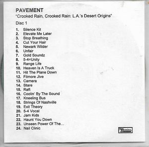 Pavement – Crooked Rain Crooked Rain (L.A.'s Desert Origins)
