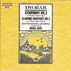 Symphony  No. 2 / Slavonic Rhapsody No. 3 by Antonín Dvořák -  Royal Scottish National Orchestra,  Neeme Järvi