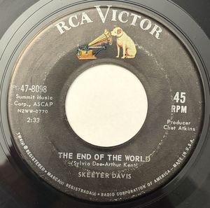 Skeeter Davis – The End Of The World