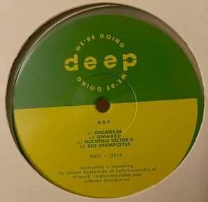 We're Going Deep 12010 cover