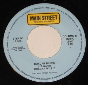 Boxcar Willie – Boxcar Blues / Don't Let The Stars Get In Your Eyes