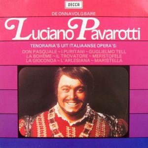 De Onnavolgbare Luciano Pavarotti cover