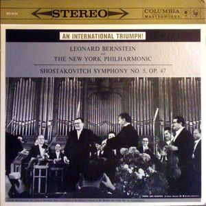 Symphony No. 5, Op. 47 by Dmitri Shostakovich,  Leonard Bernstein And  New York Philharmonic
