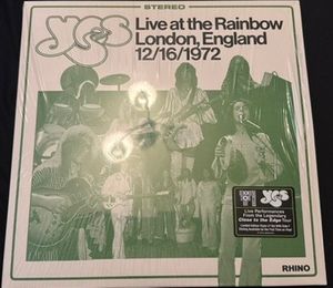 Live At The Rainbow London, England 12/16/1972 cover