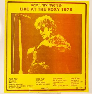 Bruce Springsteen – Live At The Roxy 1978