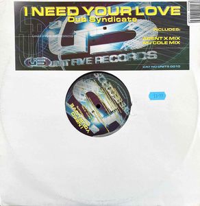 I Need Your Love cover