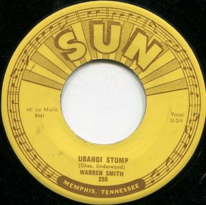 Ubangi Stomp / Black Jack David cover