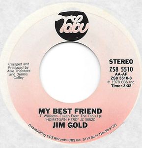 Jim Gold – My Best Friend