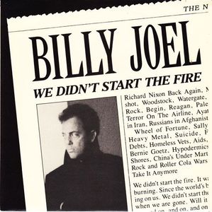 We Didn't Start The Fire cover