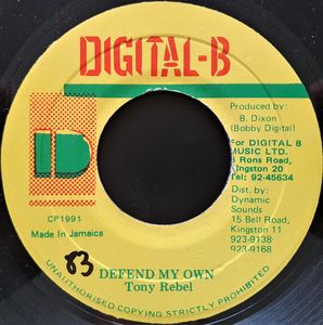 Tony Rebel – Defend My Own
