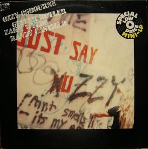 Just Say Ozzy cover
