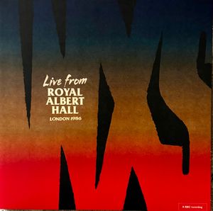 Live From Royal Albert Hall (London 1986) cover