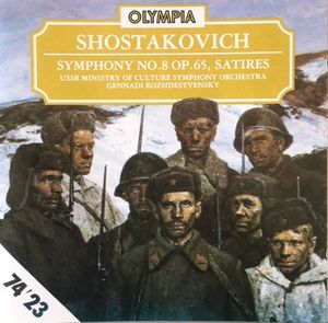 Symphony No. 8 Op. 65, Satires cover