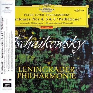Tchaikovsky Symphonies no.4,5 & 6 cover