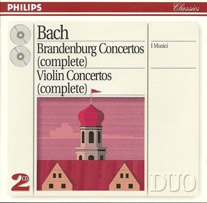 Brandenburg Concertos (Complete), Violin Concertos (Complete) by Johann Sebastian Bach,  I Musici