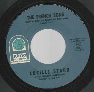 The French Song / Sit Down And Write A Letter To Me cover