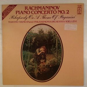 Piano Concerto No. 2, Rhapsody On A Theme Of Paganini cover