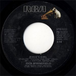 Jessie's Girl by Rick Springfield Jessie's Girl by Rick Springfield