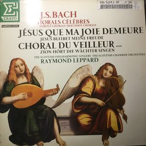 Chorals Célèbres : Jésus Que Ma Joie Demeure, Choral Du Veilleur... cover
