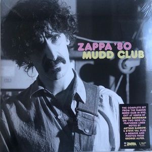 Zappa '80 Mudd Club cover