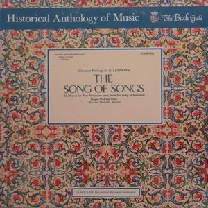 The Song Of Songs (21 Motets For Five Voices On Texts From The Song Of Solomon) cover
