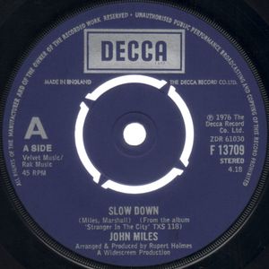 John Miles – Slow Down